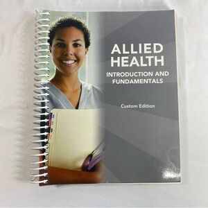 Pearson Allied Health Introduction and Fundamentals Spiral Bound Textbook